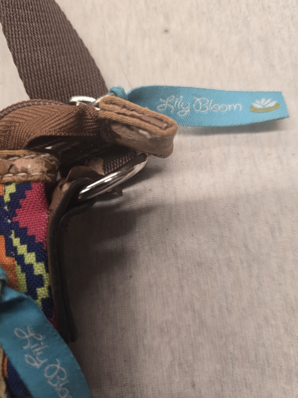 Lily Bloom Multicolor Aztec Crossbody Bag - Picture 3 of 5